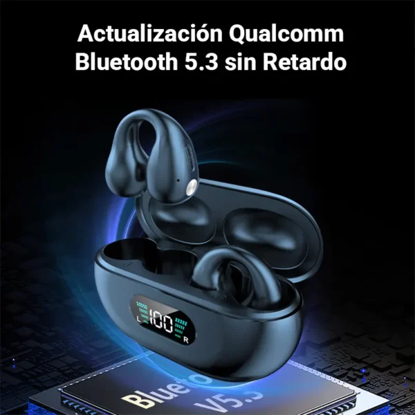Auriculares Bluetooth 5.3 Tipo Clip Auriculares Bluetooth 5.3 Tipo Clip