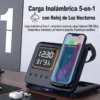 Estación de Carga Inalámbrica 5 en 1 Estación de Carga Inalámbrica 5 en 1