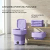 Mini Lavadora Portátil Plegable de 10L Para Viajes Mini Lavadora Portátil Plegable de 10L Para Viajes