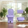Mini Lavadora Portátil Plegable de 10L Para Viajes Mini Lavadora Portátil Plegable de 10L Para Viajes