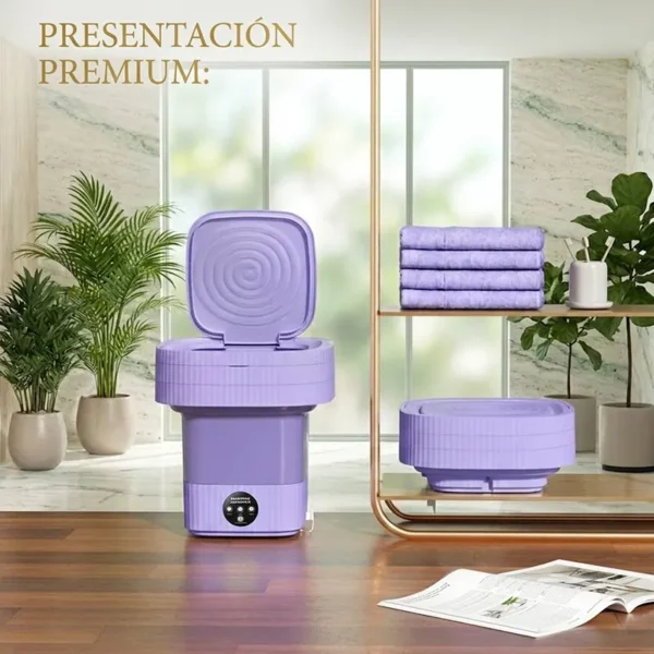 Mini Lavadora Portátil Plegable de 10L Para Viajes Mini Lavadora Portátil Plegable de 10L Para Viajes