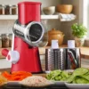 Rallador y Cortador Manual de Verduras Multifunción 3 en 1