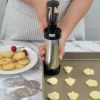 Máquina Prensa para Galletas de Acero Inoxidable con 21 Accesorios